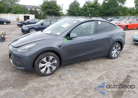 2023 Tesla Model Y Awd/Long Range Dual Motor All-Wheel Drive из США, поврежденный, VIN 7SAYGDEE0PF882120